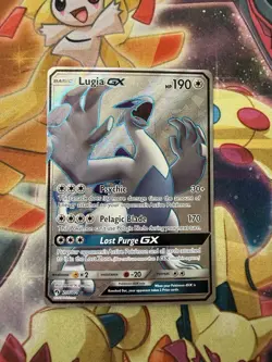 Lugia GX 207/214 Full Art Pokemon Sun & Moon Lost Thunder Near Mint - Image 1