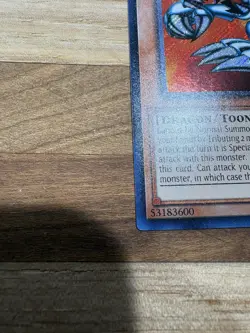 Yu-Gi-Oh Konami 25th Anniversary Blue-Eyes Toon Dragon Secret Rare SRL-EN000 - Image 4