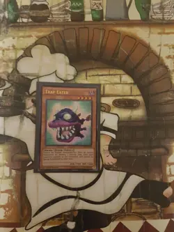 YUGIOH TRAP EATER LC5D-EN058 ULTRA RARE 1ST EDITION - Image 1