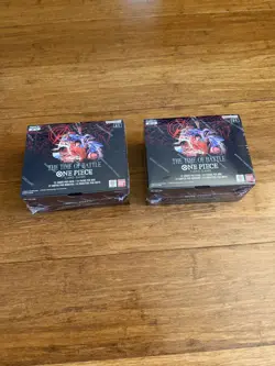 2 SEALED BOXES - One Piece OP-16 Booster Box English The Time of Battle - Image 1