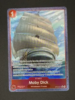One Piece The Time of Battle OP-16 - Moby Dick OP16-021 Rare Alt Art - Image 1
