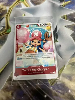 2026 One Piece English Tony Tony Chopper P-101 P Standard Battle Pack Sealed - Image 1