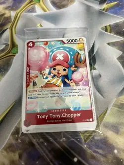 2026 One Piece English Tony Tony Chopper P-101 P Standard Battle Pack Sealed - Image 2