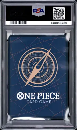 2025 ONE PIECE EB02-EXTRA BOOSTER -ANIME 25TH COLLECTION- SANJI & PUDDING PSA 10 - Image 2