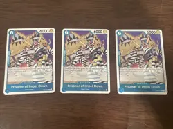 3x Prisoner of Impel Down OP16-042 R The Time of Battle Foil English One Piece - Image 1