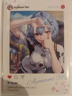 genki parade 3 anime waifu card lsp-002 - Image 2