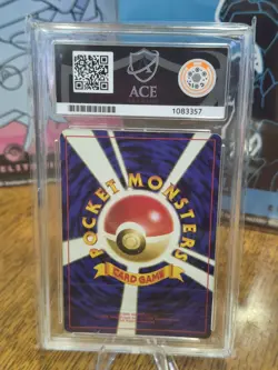 1999 Challenge From The Darkness Rockets Mewtwo Holo Ace Graded 4 Pokemon Card - Image 5
