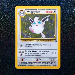 Wigglytuff Holo Base Set 2 - 19/130 Pokemon Card WOTC - Image 1