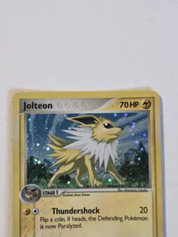 Jolteon POP Series 3 Holo Rare 3/17 2006 - LP Vintage Pokemon Card - Image 3