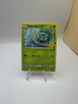 Pokemon TCG Bulbasaur McDo 2021 Promo Card 1/25 NM Condition Non Holo - Image 1
