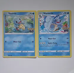 Pokemon TCG Pokemon GO 7-Card Lot - Pikachu 027/078 + Kanto Starter Evolutions - Image 4