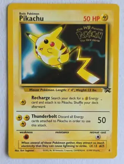 Pokemon TCG (Movie Promo) Black Star Stamped Card - First Movie - #4 LP - Image 1