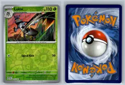 Lokix 16/142 Common Stellar Crown Pokemon Card Reverse Holo Near Mint - Image 3