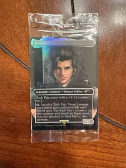 MTG Zack Fair Promo Card FF VII REBIRTH Switch 2 - Image 1