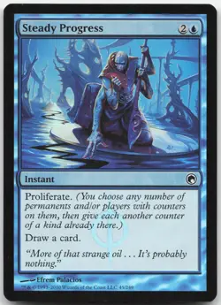 Steady Progress - Scars of Mirrodin - Foil Common - Magic: The Gathering - Image 1