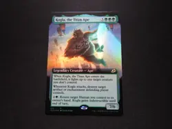 Kogla, the Titan Ape Extended Art FOIL NM [Ikoria: Lair of Behemoths] Mtg Magic - Image 1