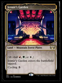 MTG Jetmir's Garden (Showcase) NM R 351 Streets of New Capenna NONFOIL NM - Image 1