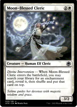 Moon-Blessed Cleric U Adventures in the Forgotten Realms 26 NM - Image 1
