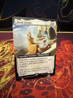Monk Gyatso 173 MTG Avatar The Last Airbender Eternal Rare Extended Art NM - Image 2