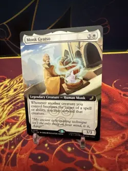 Monk Gyatso 173 MTG Avatar The Last Airbender Eternal Rare Extended Art NM - Image 3