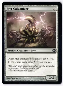 Myr Galvanizer SOM 181 Magic: The Gathering UC NM - Image 1
