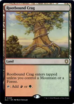 Rootbound Crag Commander: Bloomburrow 326 - Image 1