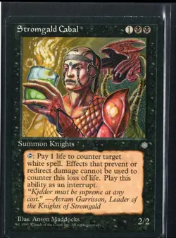 1995 Ice Age Stromgald Cabal Rare - Image 1