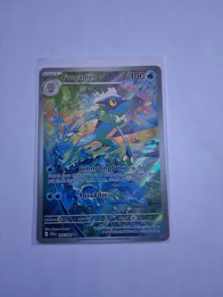 Pokemon TCG: Frogadier 089/086 Me04: Chaos Rising Holo Illustration Rare - Image 1