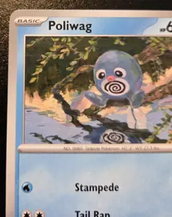 Poliwag 041/167 Common Scarlet & Violet: Twilight Masquerade Pokemon TCG - Image 2
