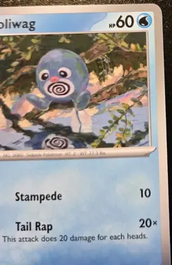 Poliwag 041/167 Common Scarlet & Violet: Twilight Masquerade Pokemon TCG - Image 3
