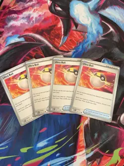Ultra Ball 131/132 Common Playset 4X Mega Evolution Pokemon TCG Mint NM - Image 1