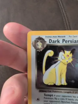 Pokemon Dark Persian 17/53 Wotc Promo Holo Has Swirl - Image 3