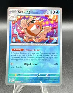 Pokemon Seaking (Master Ball Pattern) 021/131 Sv: Prismatic Evolutions Holo - Image 1