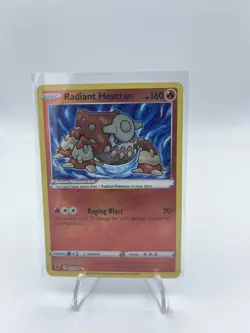 Radiant Heatran 027/189 Radiant Rare Astral Radiance Pokemon Holo Near Mint - Image 1