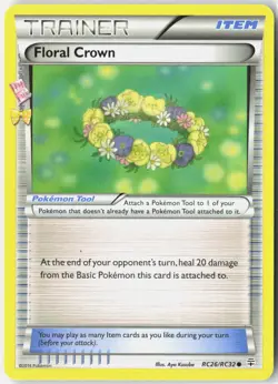 Floral Crown RC26/RC32 Common Generations Pokemon Lightly Played - Image 1