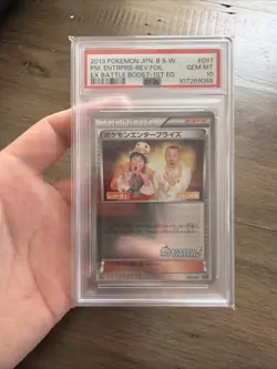 PSA 10 Pokemon Enterprise 2013 Reverse Foil EBB 1st ED Japanese 097/093 POP 15 - Image 1