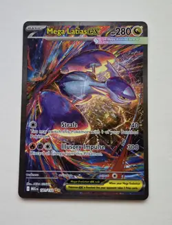 Pokemon Mega Latias ex - Mega Evolution 181/132 Special Illustration Rare NM - Image 1