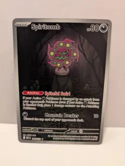 Spiritomb 148/132 Illustration Rare ME01: Mega Evolution Pokemon TCG - Image 1