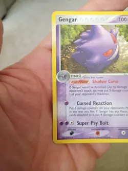 Pokemon TCG 2006 Legend Maker Gengar Holo Rare Card 5/92 LP Condition - Image 3