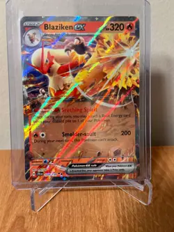 Blaziken ex 024/159 Double Rare Journey Together Pokemon Holo Near Mint - Image 1