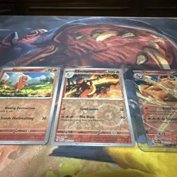 🔥🔥Charmander Charmeleon Charizard ex SV 151 Reverse Holo Pokemon NM - Image 3