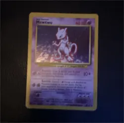 Mewtwo Base Set 10/102 Holo Rare Unlimited 1999 English 60 HP Ken Sugimori - Image 1