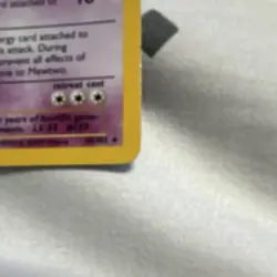 Mewtwo Base Set 10/102 Holo Rare Unlimited 1999 English 60 HP Ken Sugimori - Image 4