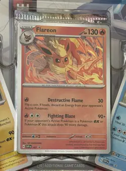 POKEMON TCG SCARLET & VIOLET PRISMATIC EVOLUTIONS POSTER COLLECTION 3 Boosters - Image 4