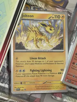 POKEMON TCG SCARLET & VIOLET PRISMATIC EVOLUTIONS POSTER COLLECTION 3 Boosters - Image 5