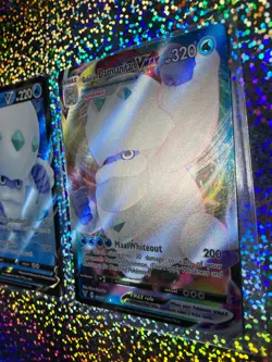 Pokemon TCG Galarian Darmanitan: Full Art 037/185 VMAX; Ultra Rare 036/185 V - Image 3