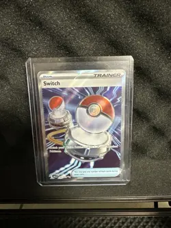 Pokemon TCG Switch full art Phantasmal Flames 123/094 holo ultra rare - Image 1