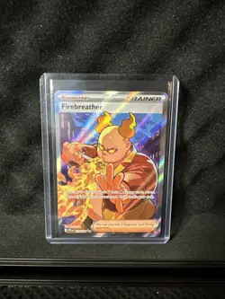 Fire Breather 119/94 Full Art Trainer Holo Me02: Phantasmal Flames Pokemon TCG - Image 1