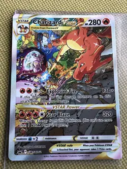 Charizard VSTAR SWSH262 Holo Near Mint Sword & Shield Promo Promo Pokemon - Image 1