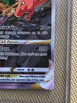 Charizard VSTAR SWSH262 Holo Near Mint Sword & Shield Promo Promo Pokemon - Image 5